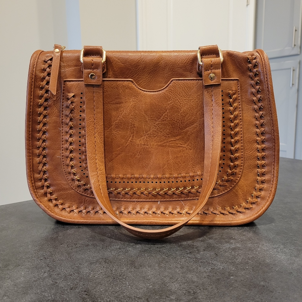 Faux Leather Purse